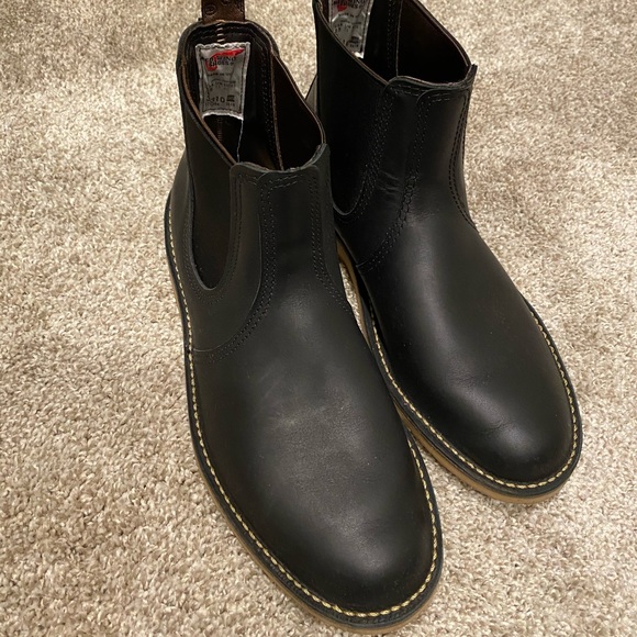 red wing weekender chelsea black